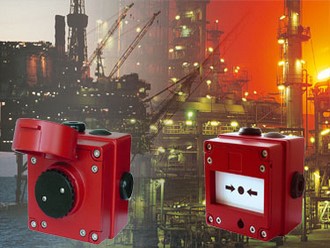 Intrinsically safe and explosion proof manual call point
