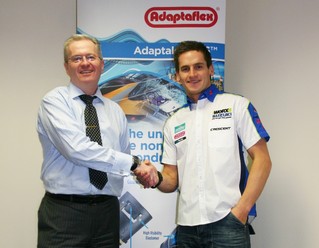 Adaptaflex sponsored Tommy Hill aims for British Superbike title