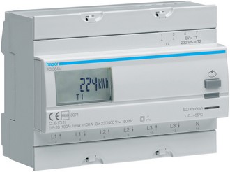 new metering from  Hager meets new European standards