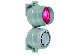 Traffic Lights with Sounder: Combine 890 Series Beacons with the Multi-tone Sounder 190