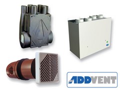 Continuous ventilation with heat recovery