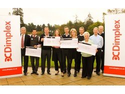 Dimplex has sponsored a Legends Charity Golf Day, which raised over £29,000 for local charities