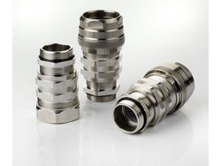 Strain relief with new Flexible Conduit fittings featuring an integral Cable Gland