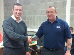 Paul Coffey, William Dyer Electrical (UK) Ltd and Steve Rivers from AID Training & Operation