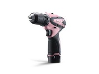 The limited edition DF330DWXP – a pink version of the hugely popular DF330D Li-ion 10.8v drill driver – launched to help raise funds for Makita’s inaugural charity of the year, Breast Cancer Care